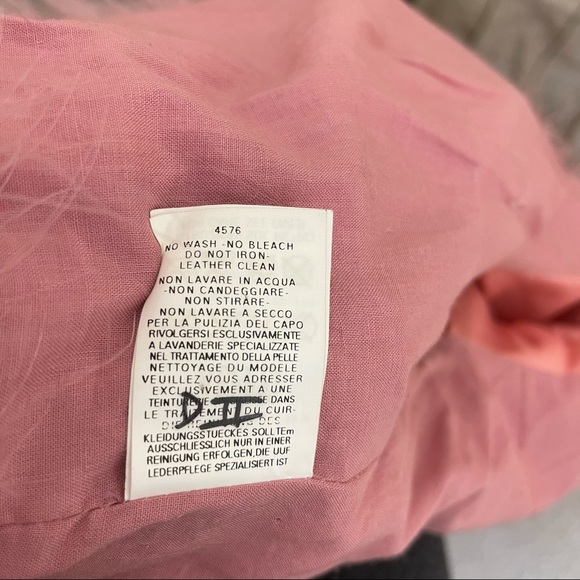 Moschino Cheap and Chic Pink Feather Jacket - Picture 13 of 14